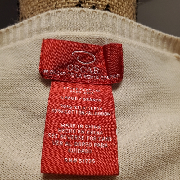 VINTAGE Oscar De La Renta Cardigan - Picture 13 of 14